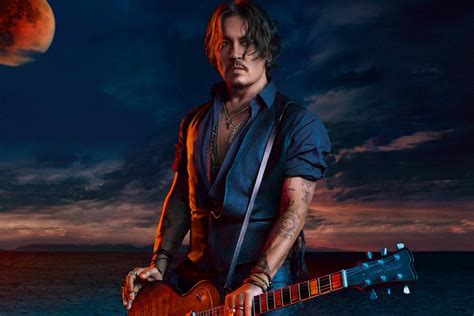 what guitar is johnny depp playing in the dior commercial|johnny depp cologne sauvage commercial.